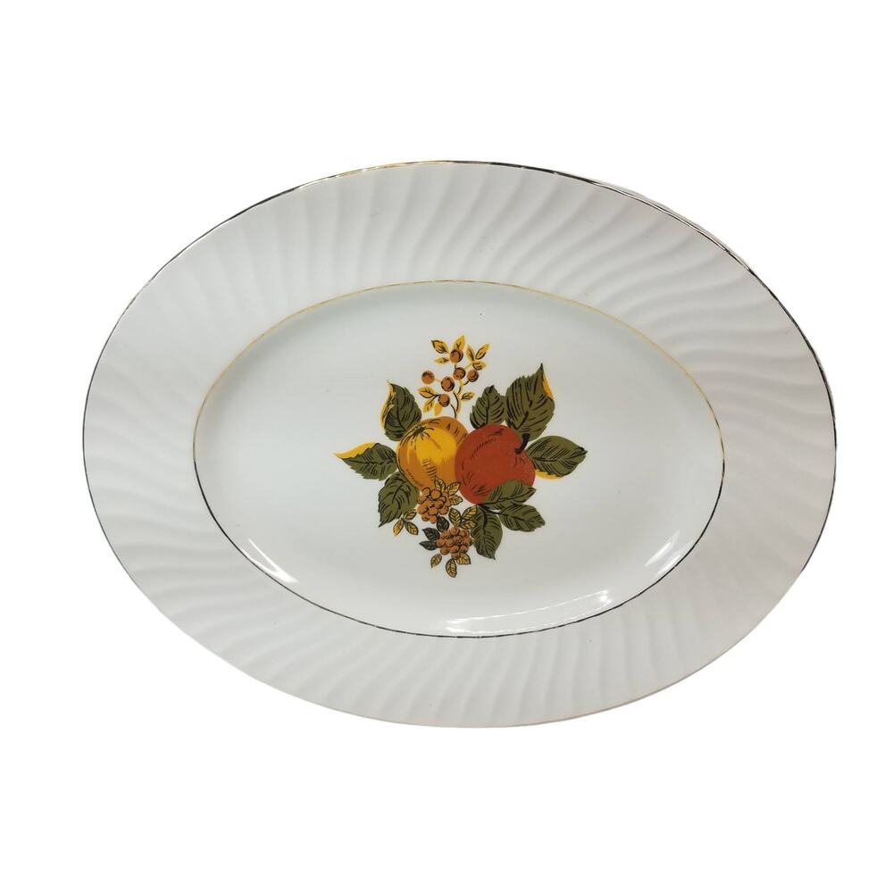 Enoch Wedgwood English Harvest Serving Plate Tray 12"